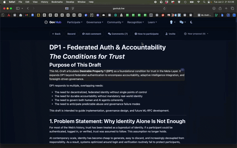 Demonstration: inviting someone to edit the document
